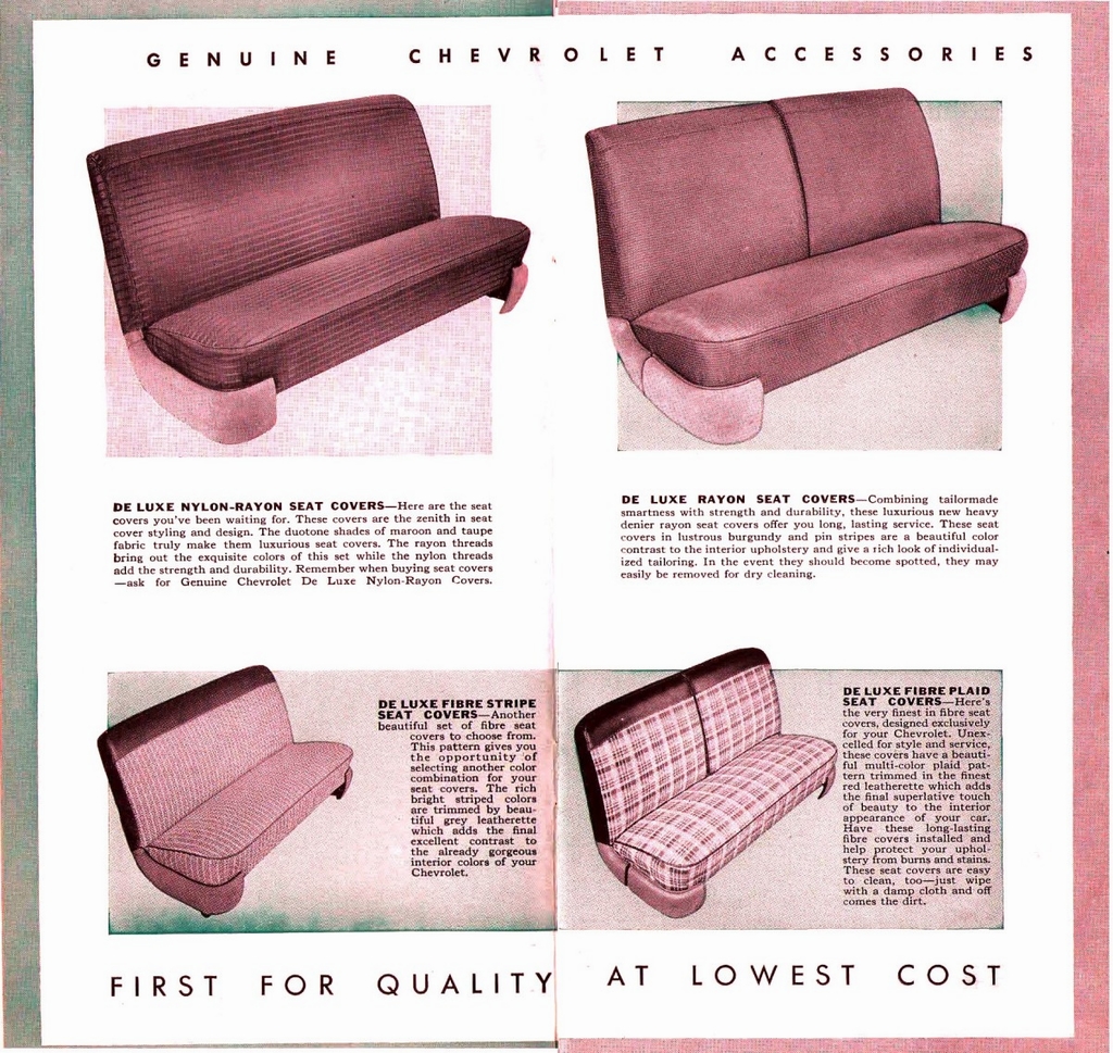 1949 Chevrolet Accessories Booklet Page 14